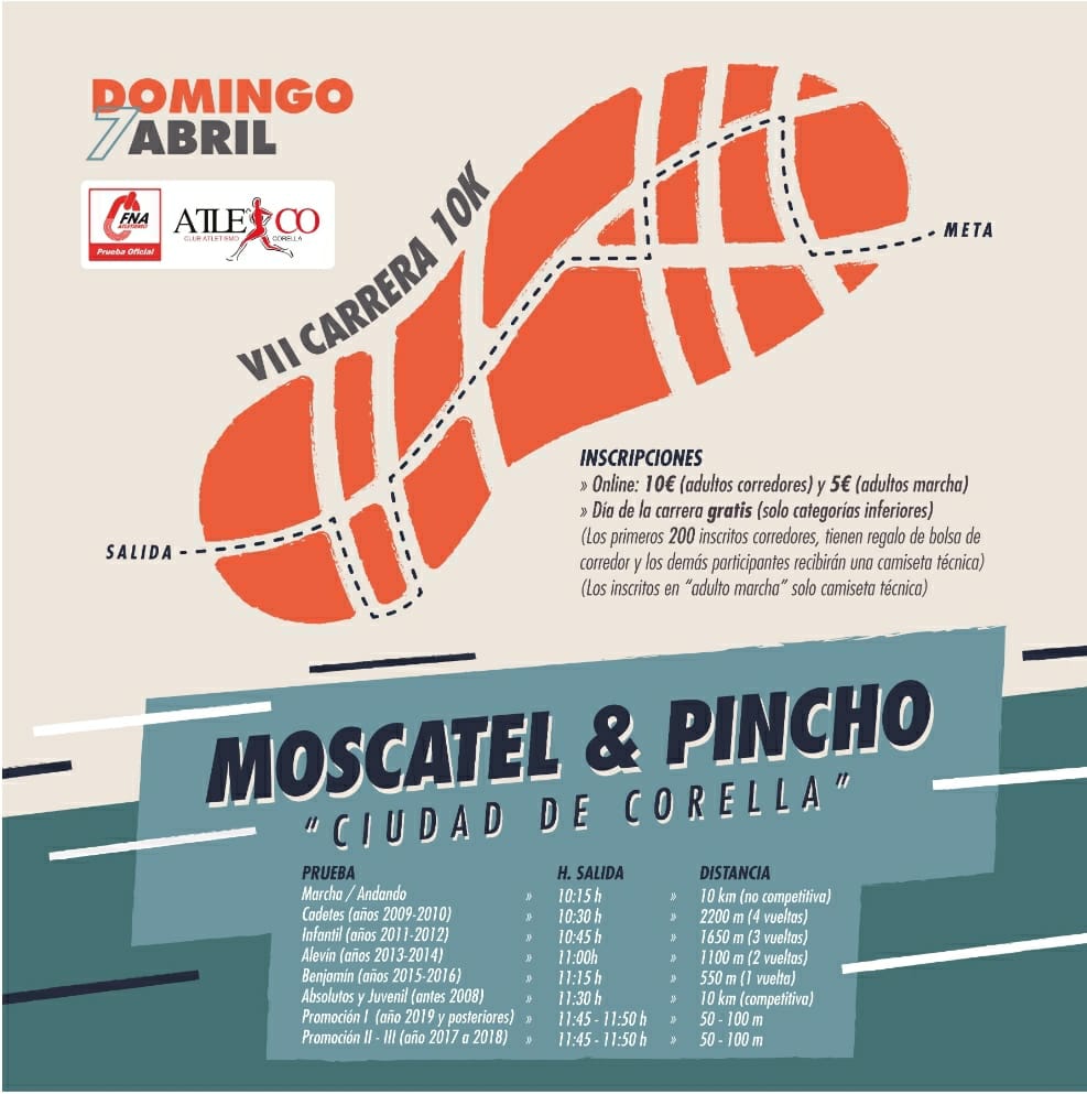 Pr&oacute;ximas Competiciones Ruta y Trail.